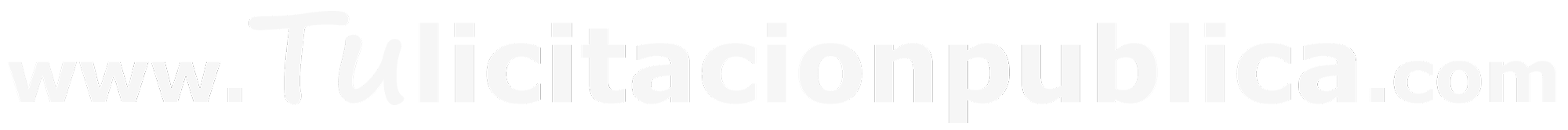 LICITACIÓN PUBLICA ESPAÑA
