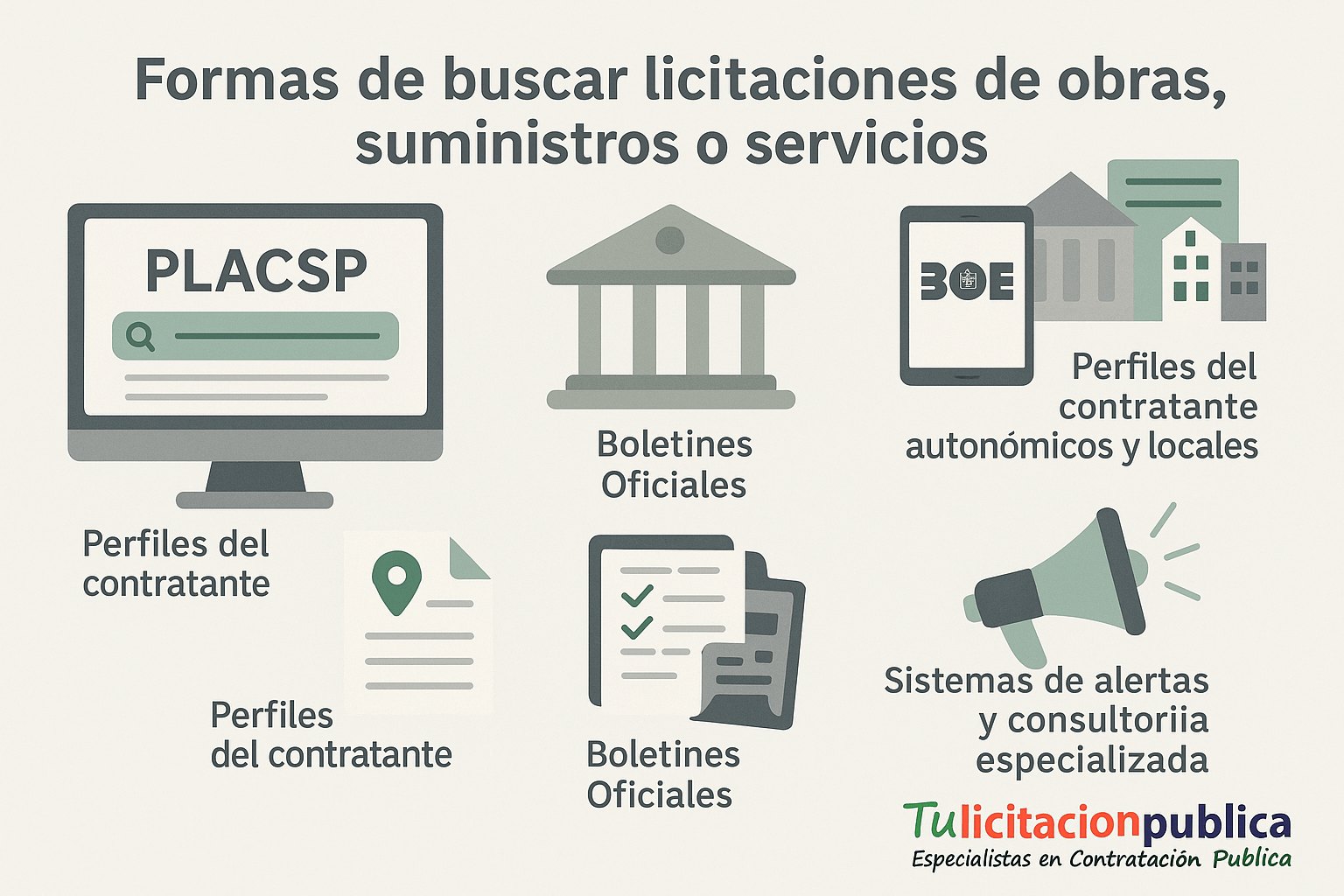 Buscar licitaciones de obras, suministros o servicios – licitaciones públicas