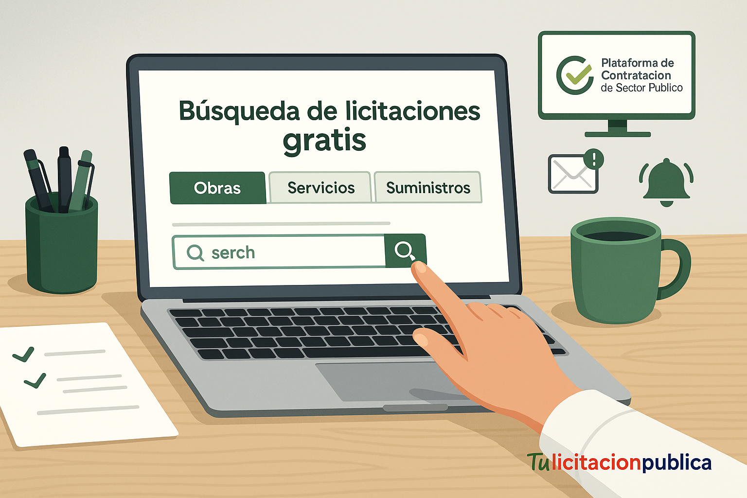Búsqueda de licitaciones gratis Buscar licitaciones alertas