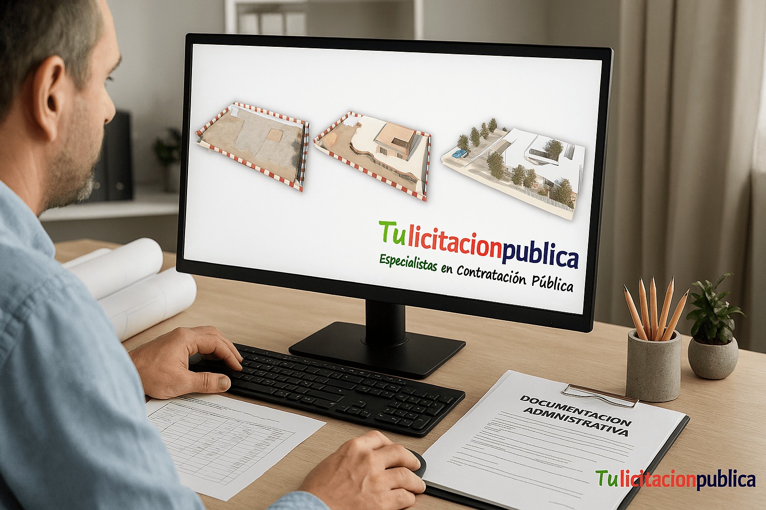 Infografía 3d técnica para licitaciones de obra Serv. Tec -estudio técnico de obras – licitaciones públicas