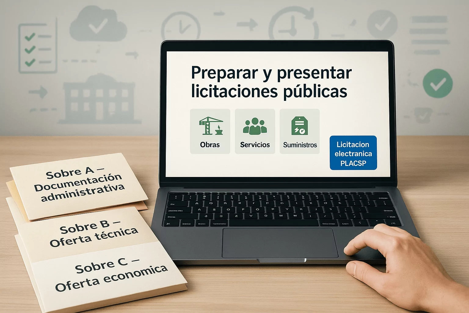 Preparar y presentar licitaciones públicas