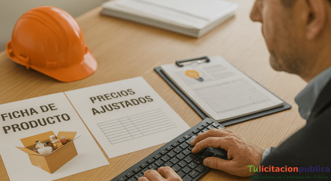 Preparación y presentación de documentos y sobres para licitación de suministros – licitaciones públicas